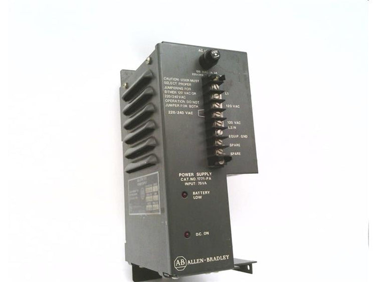 1771-PA | Allen Bradley PLC 5 Power Supply Module