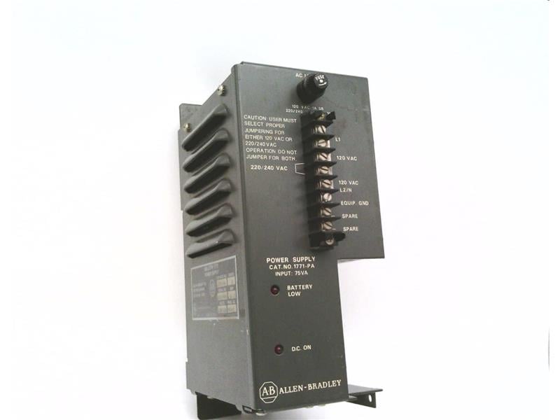 1771-PA | Allen Bradley PLC 5 Power Supply Module