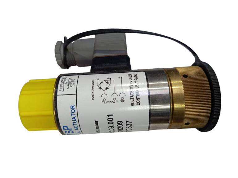 Macron 304-209-001 TSP 24VDC Electrical Fire Suppression Actuator