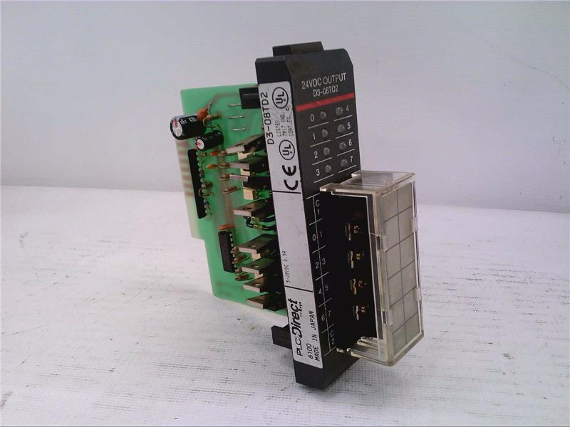 D3-08TD2 | Automation Direct 24VDC Discrete Output Module