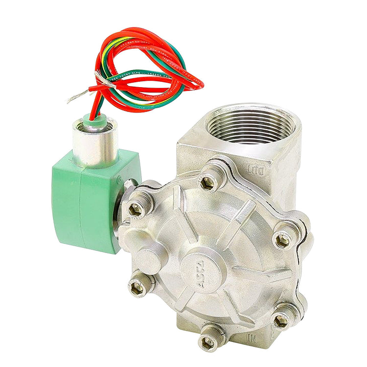 ASCO 8210G127 Series 8210 1-1/2" Stainless Steel Solenoid Valve