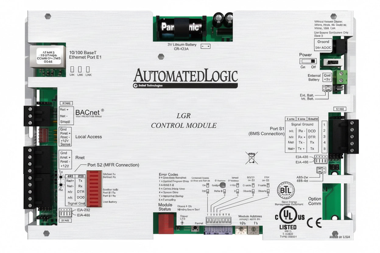 Automated Logic LGR25 BACnet Network Router and Control Module