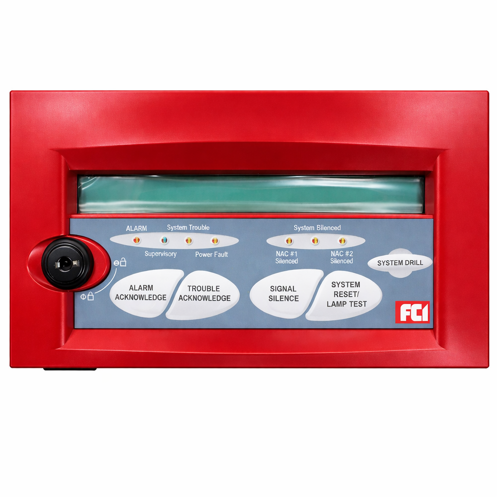 LCD-7100 | Gamewell-FCI Remote Serial Display for Fire Alarm Systems