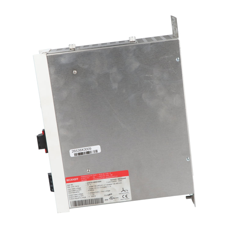 AX5101-0000-0200 | Beckhoff Digital Compact Servo Drive 1-Axis EtherCAT 1.5 A