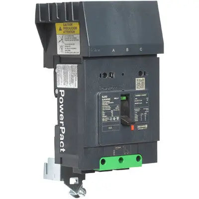 Square D BDA36125 PowerPact B 125 Ampere Three-Pole I-Line Molded Case Circuit Breaker