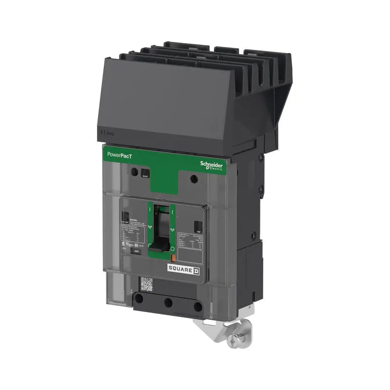 Square D BDA36125 PowerPact B 125 Ampere Three-Pole I-Line Molded Case Circuit Breaker