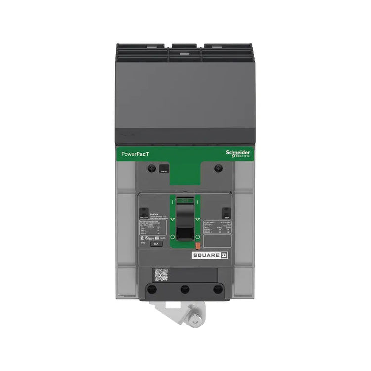 Square D BDA36125 PowerPact B 125 Ampere Three-Pole I-Line Molded Case Circuit Breaker