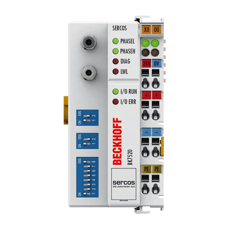 BK7520 | Beckhoff SERCOS II Bus Coupler with Fiber Optic Interface