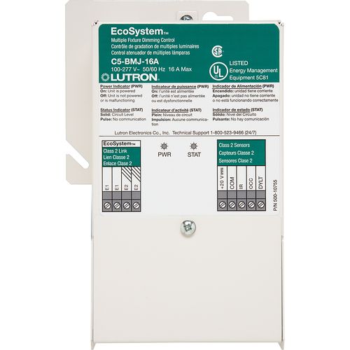 C5-BMJ-16A | Lutron Ecosystem Dimming Power Module 3-Wire 100–277V 16A