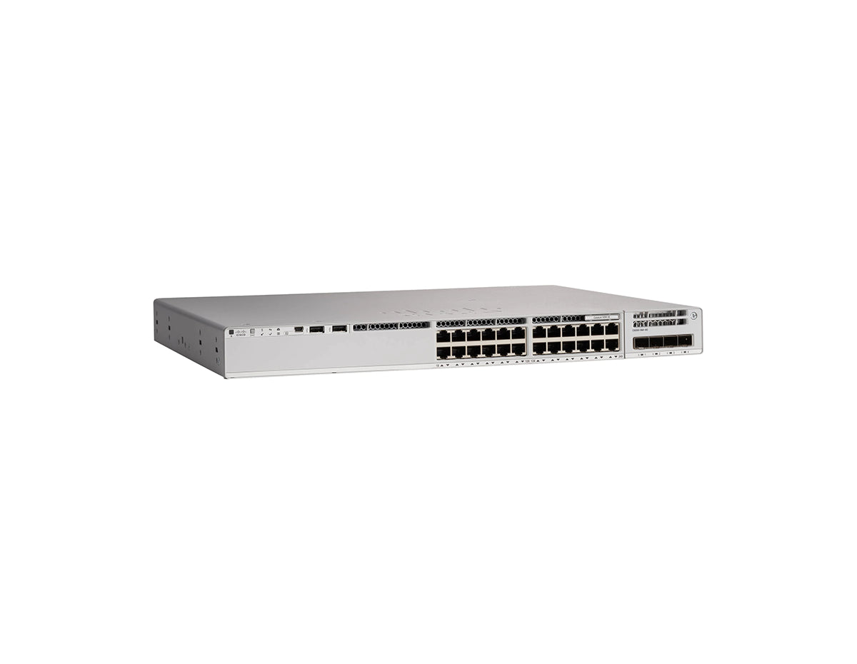 Cisco C9200-24PXG-A 24-Port Multigigabit PoE+ Managed Enterprise Network Switch