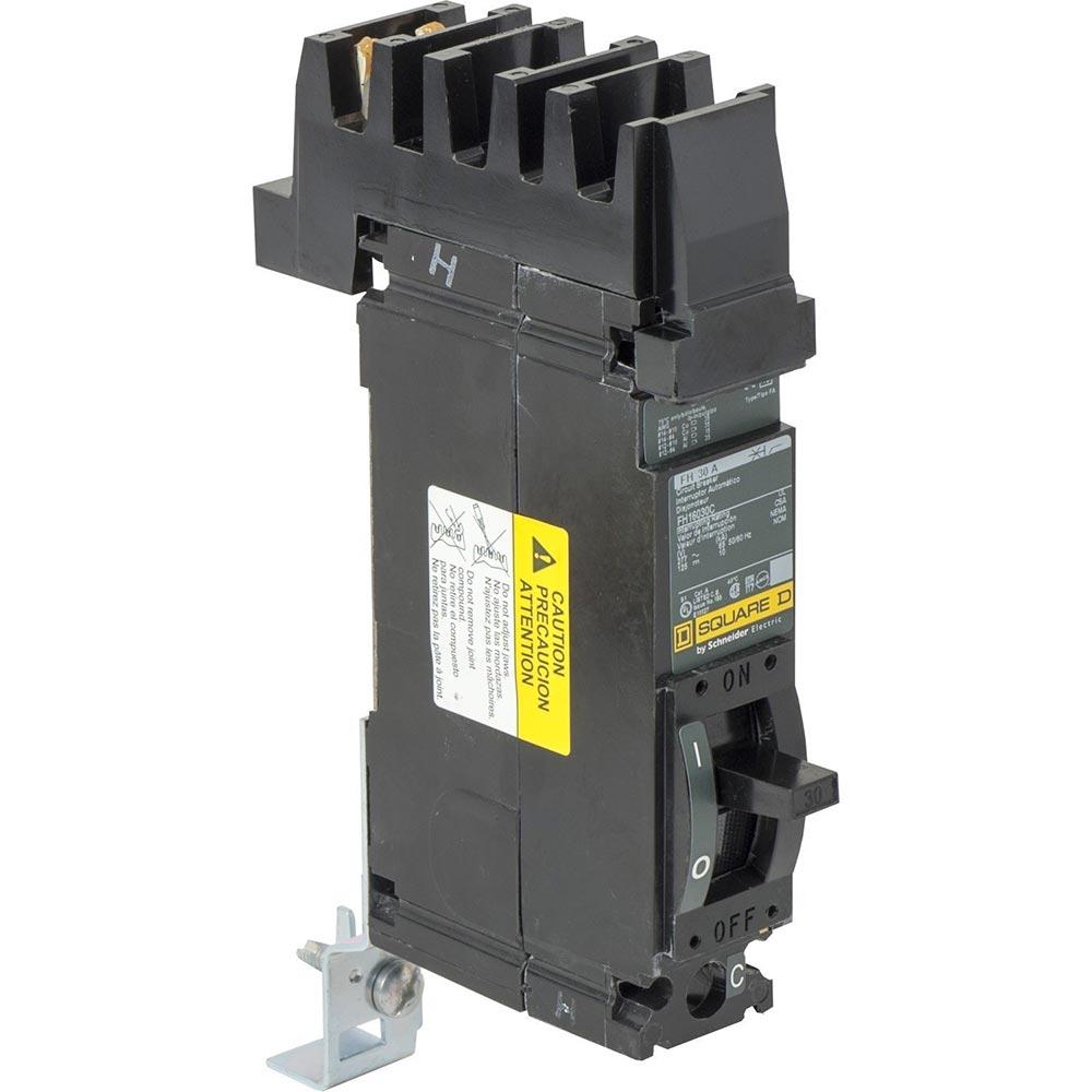 FH16030C | Square D 30A 1-Pole 277V I-Line Plug-In Thermal Magnetic Circuit Breaker