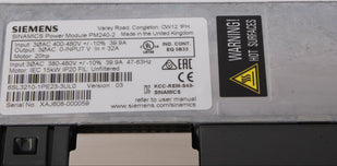 6SL3210-1PE23-3UL0 | Siemens SINAMICS S120 PM240-2 Converter Power Module