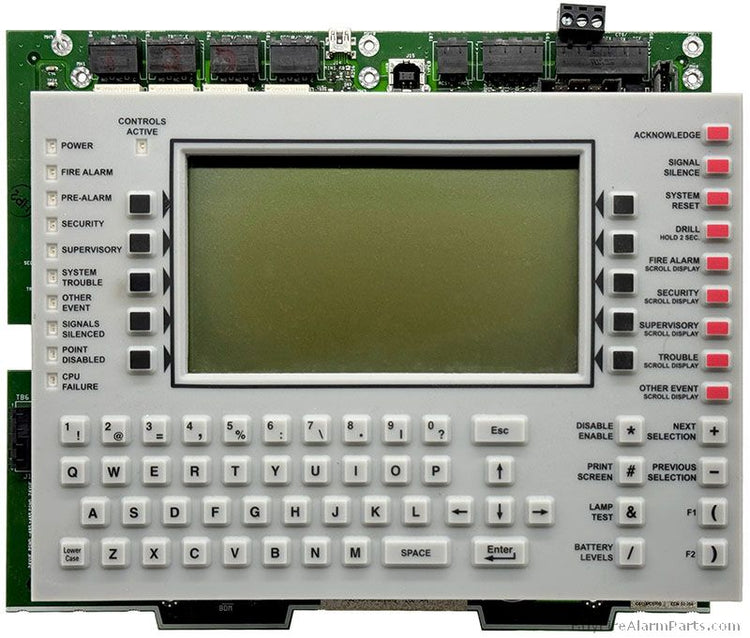 CPU2-3030D | Notifier Replacement CPU with LCD Display & QWERTY Keypad for NFS2-3030