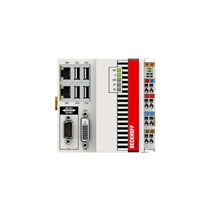 CX5020-0112 | Beckhoff Embedded PC with Intel Atom Z530, TwinCAT Runtime, Dual Ethernet