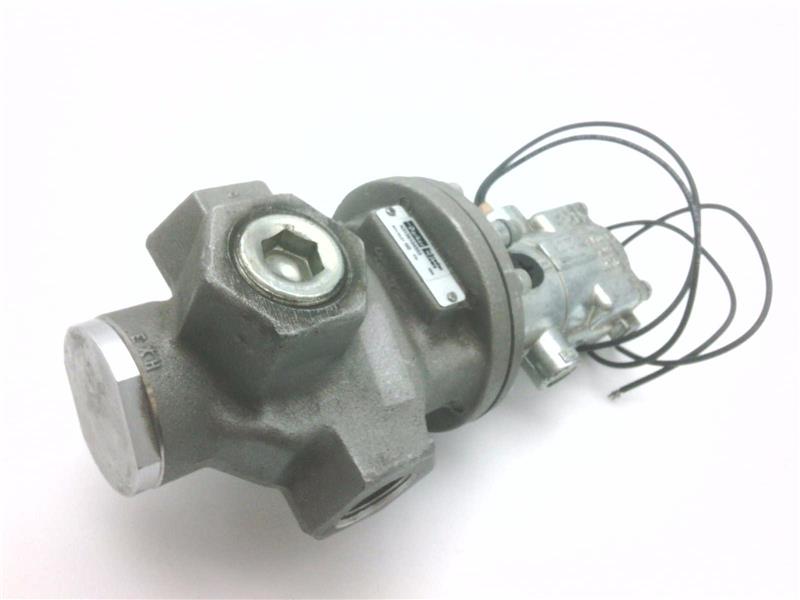 N3156104553 | Parker Remote Pilot Operated 2-Way Normally Closed Solenoid Valve 115VAC 140 PSI N Series