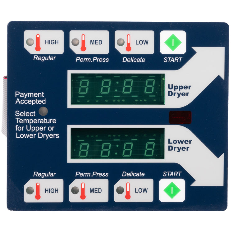 Dexter 9857-147-001 Stack Dryer Control Board for Commercial Laundry Equipment Repair Replacement