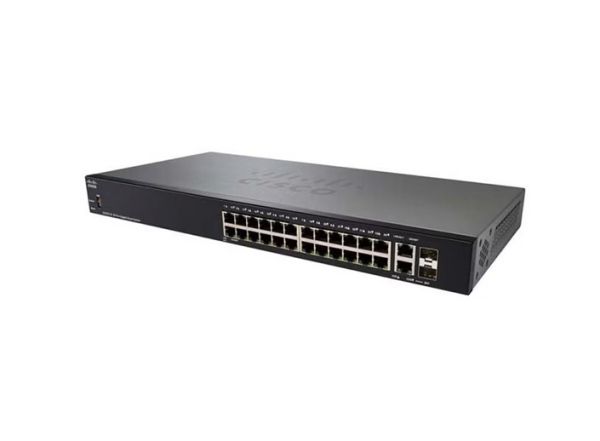 SG250-26P-K9-NA | Cisco Small Business 250 24x 1GB PoE+ RJ-45 2x 1GB Combo Switch