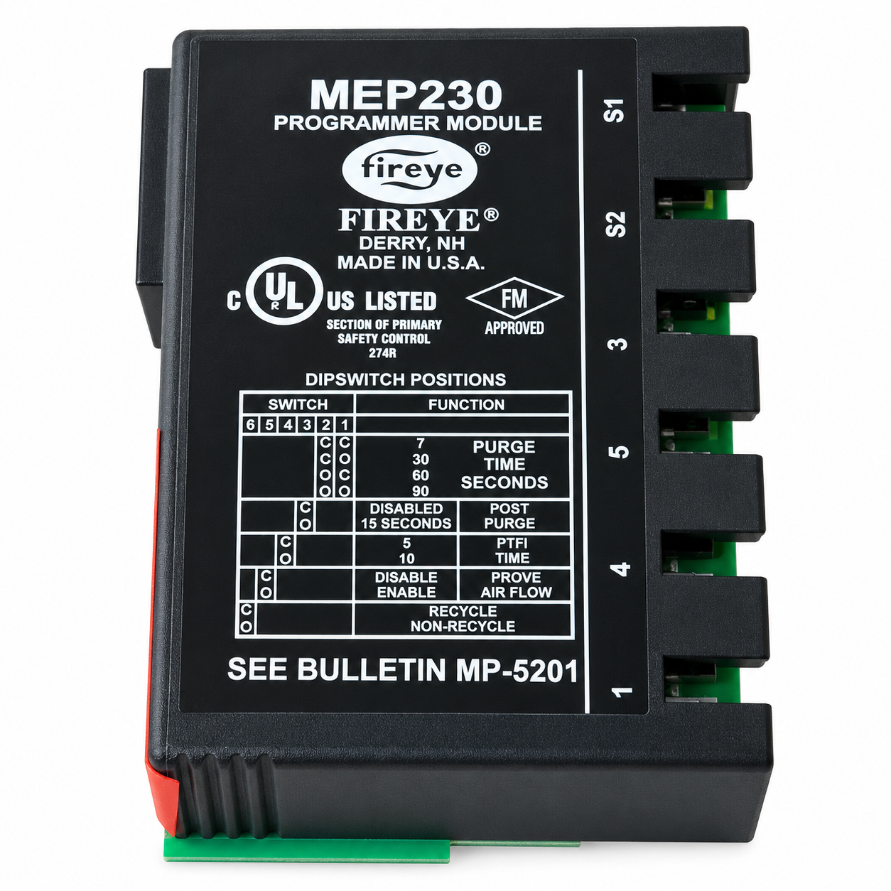 Fireye MEP230 MicroM Programmer Module for Burner Control Systems