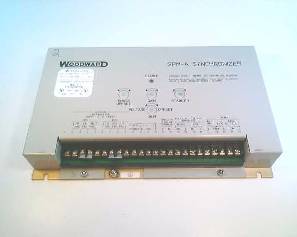 9907-029 | Woodward Speed & Phase Matching SPM-A Synchronizer