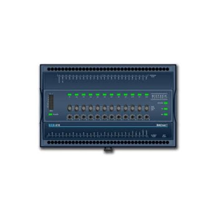 Distech Controls ECB-610 BACnet Advanced Application Controller with HOA Switches for Commercial HVAC