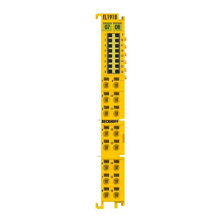 EL1918 | BECKHOFF EtherCAT Terminal, 8-channel digital input, 24 V DC, TwinSAFE, TwinSAFE Logic