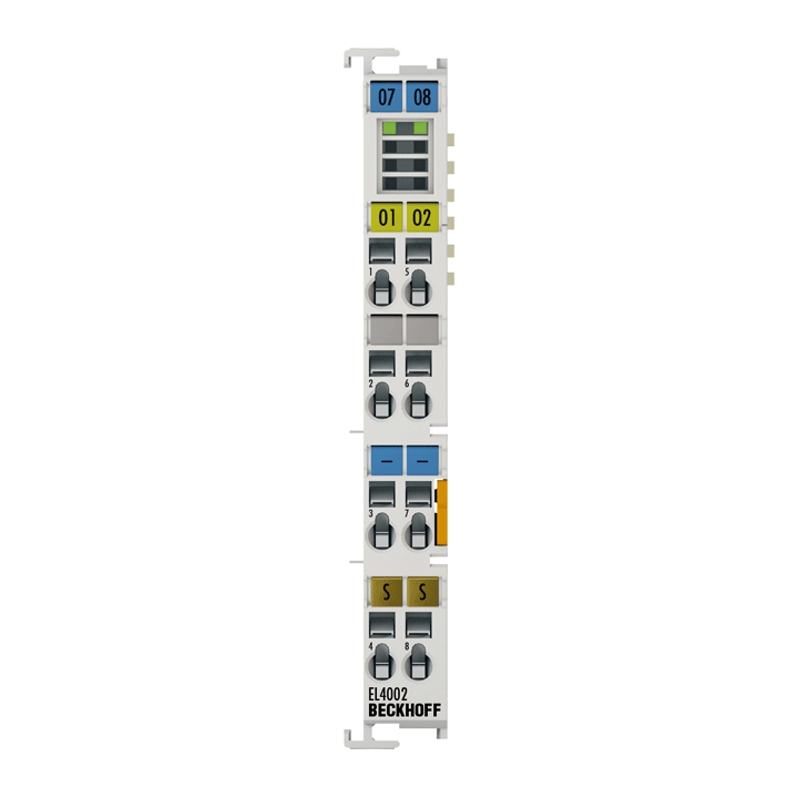 EL4002 | Beckhoff EtherCAT Terminal 2-Channel Analog Output 0–10 V 12-Bit