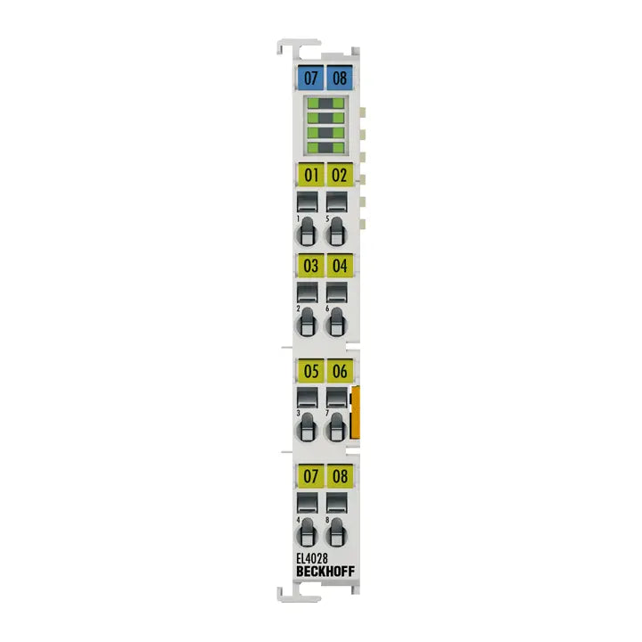 EL4028 | Beckhoff EtherCAT Terminal 8-Channel Analog Output 4–20 mA 12 Bit