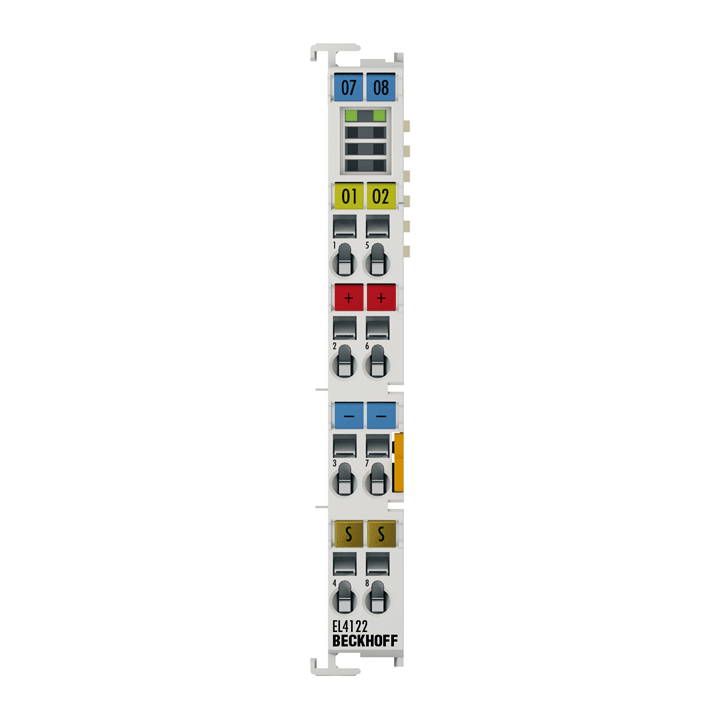 EL4122 | Beckhoff EtherCAT Terminal 2-Channel Analog Output 4–20 mA 16-Bit