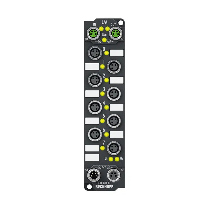 EP1008-0001 | BECKHOFF EtherCAT Box, 8-Channel Digital Input