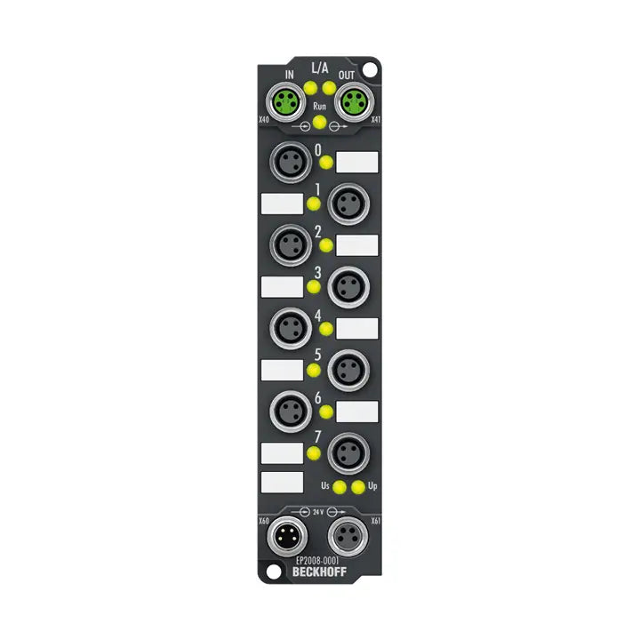 EP2008-0001 | Beckhoff EtherCAT Box 8-Channel Digital Output 24 V DC