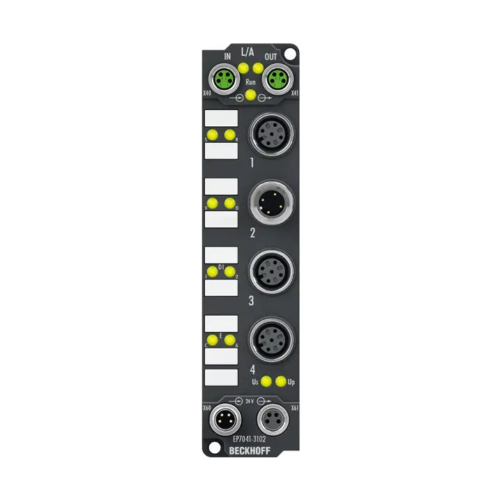 EP7041-3102 | Beckhoff EtherCAT Box Stepper Motor Module 48 V DC 5 A with Encoder