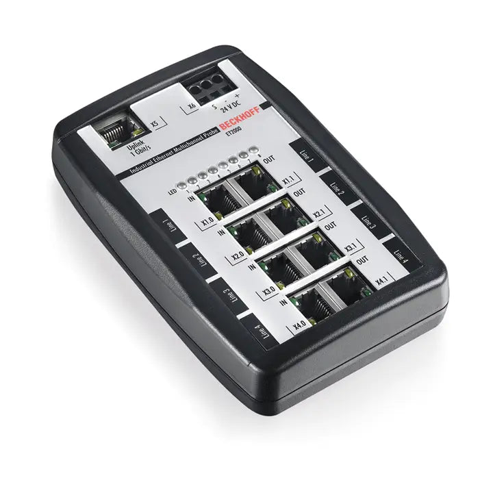 ET2000 | Beckhoff Industrial Ethernet Multi-Channel Probe 4 Channels 8 Ports