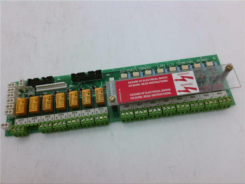 531X307LTBADG1 | General Electric LAN I/O Terminal Board