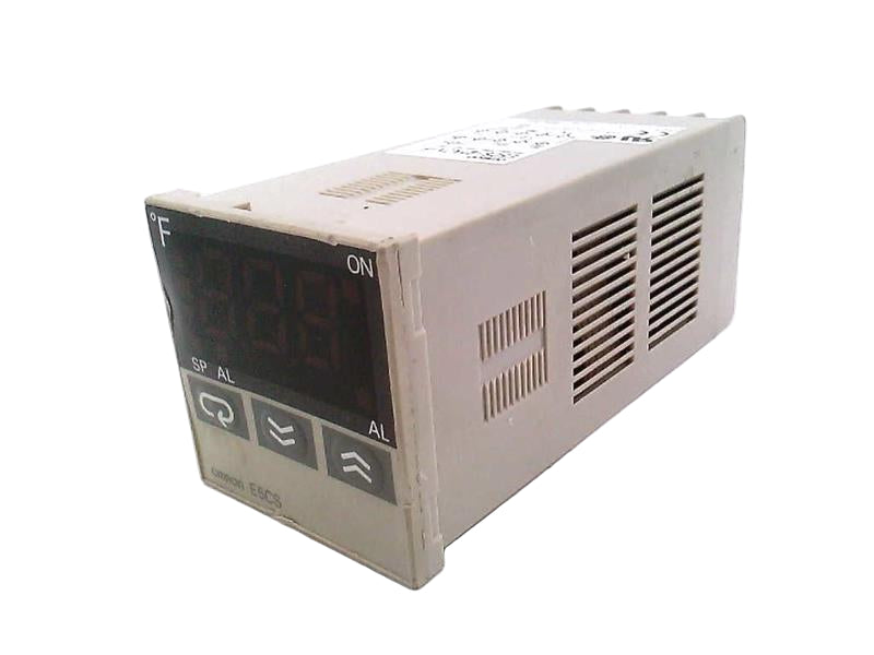 E5CS-Q1KJX-F | Omron E5CS Temperature Controller 100–240VAC J/K Thermocouple LED Display