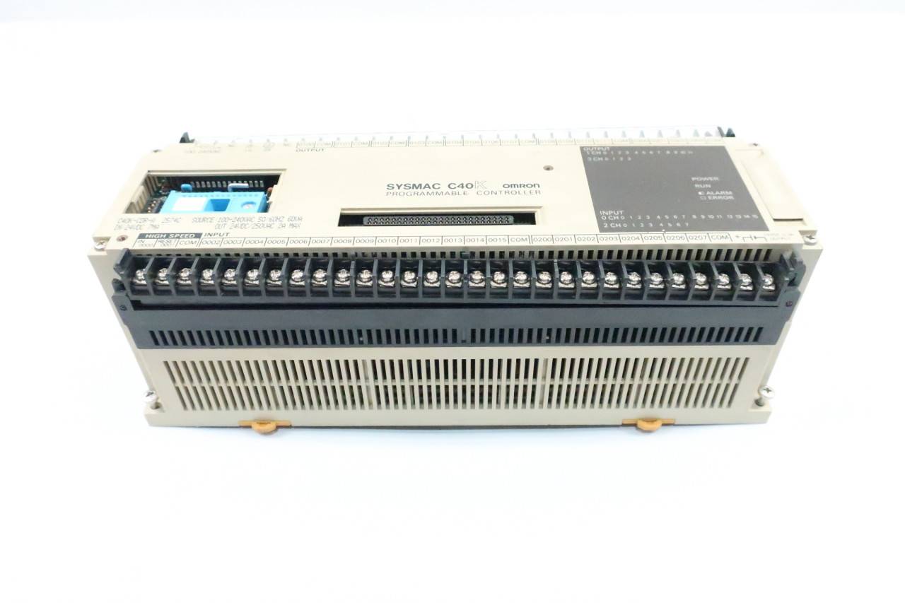 C40K-CDR-A | Omron Programmable Logic Controller 100-240 VAC