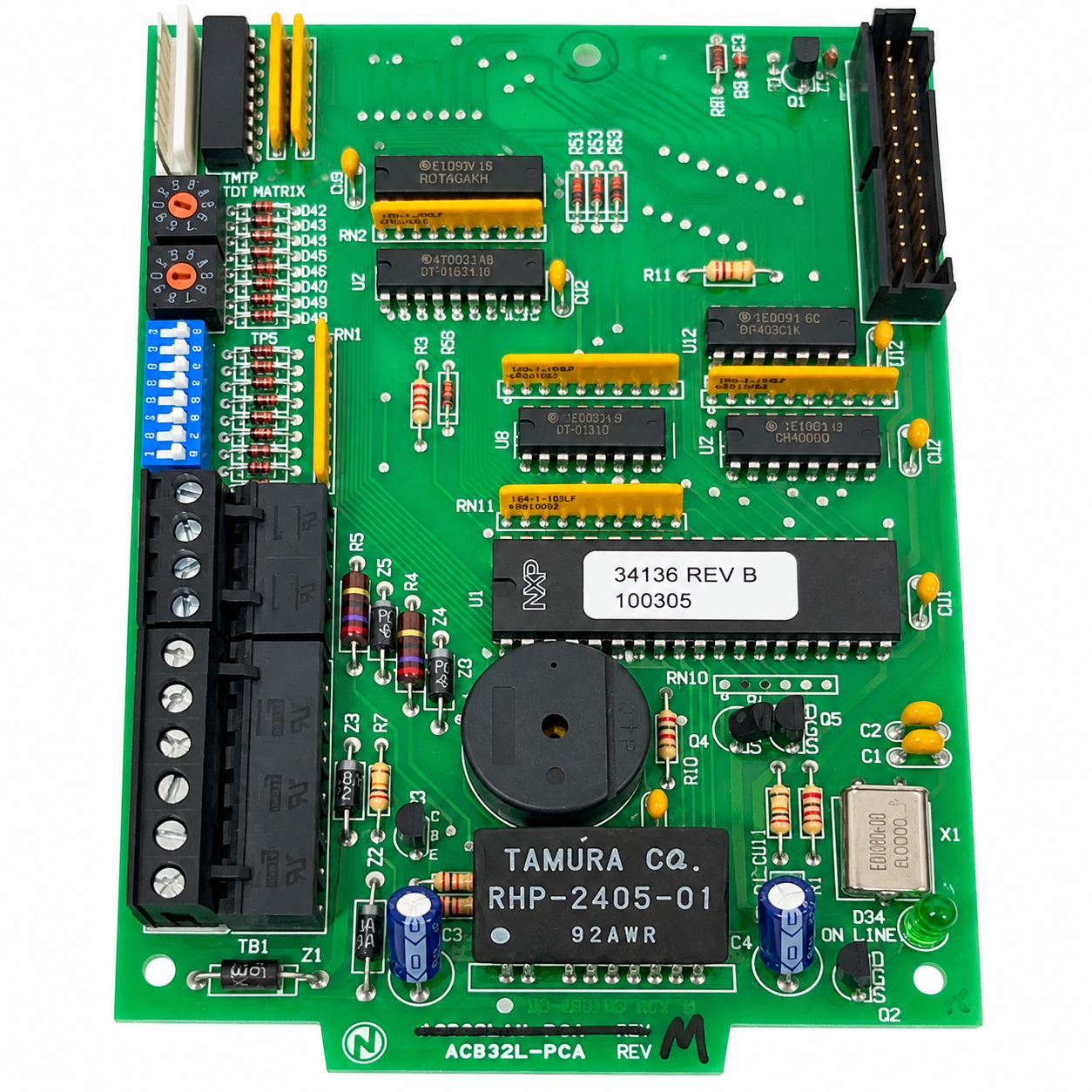 Notifier LDM-32 32-Point Lamp Driver Annunciator Control Module