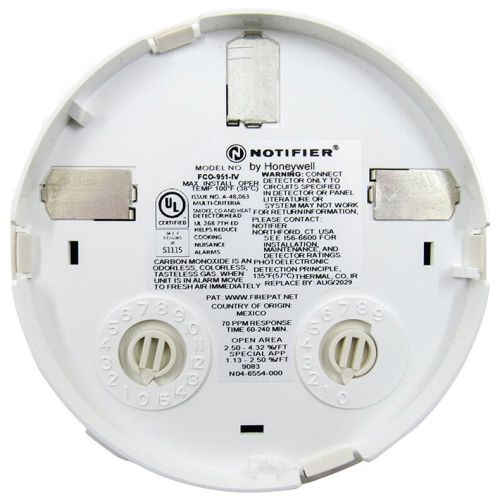 FCO-951-IV | Notifier IntelliQuad PLUS Multi-Criteria Fire/CO Detector (Ivory)