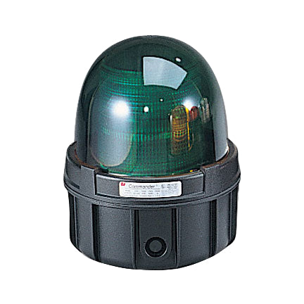 371DST-120G | Federal Signal 120 VAC Commander Double-Flash Strobe Light, Green Dome
