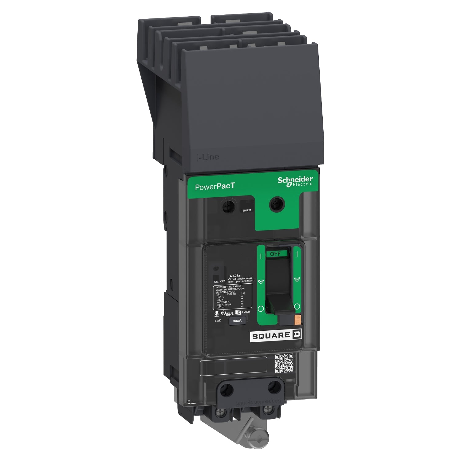 BGA260304 | Square D 30A 2-Pole PowerPact B Thermal-Magnetic I-Line Molded Case Circuit Breaker