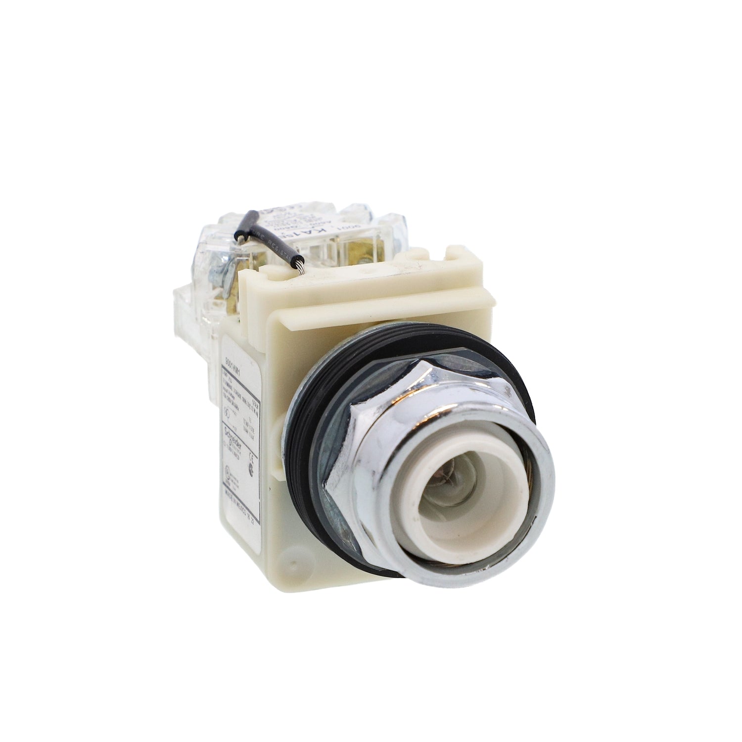 9001KT1 | Schneider Electric Square D 30mm Pilot Light Push To Test 110-120V