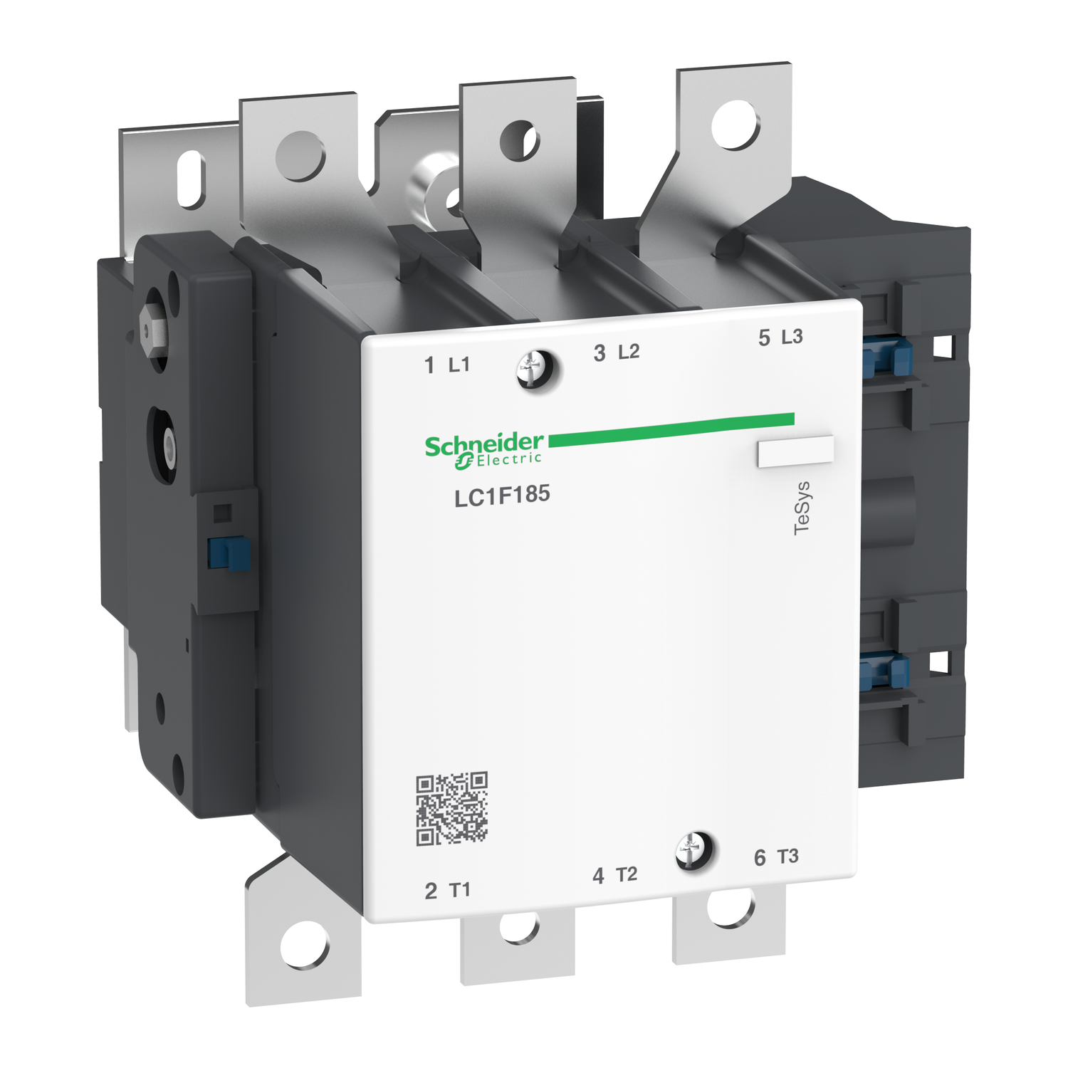 Schneider Electric LC1F185G7 TeSys F 3P Contactor 185A 120V AC Coil for Motor Control