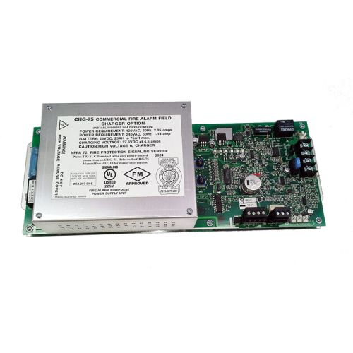 CHG-75 | Fire-Lite Battery Charger for 25–75 AH Sealed Lead-Acid Batteries
