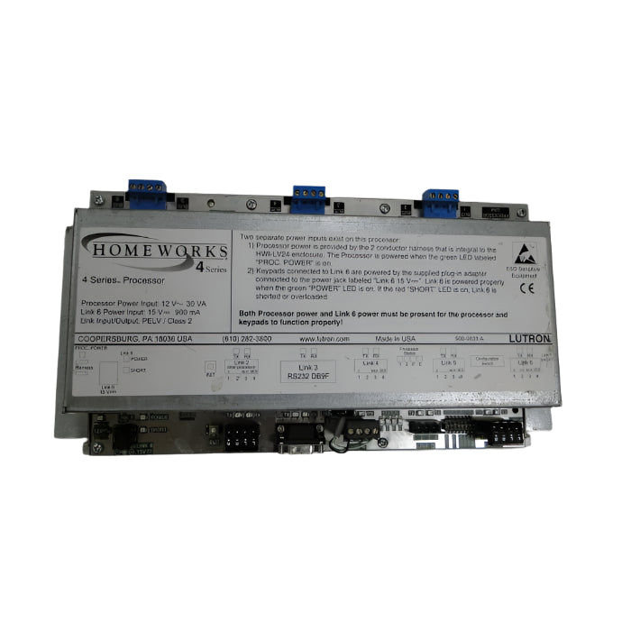 H4-H48-120 | Lutron HomeWorks Series 4 Processor for Wired Lighting Control