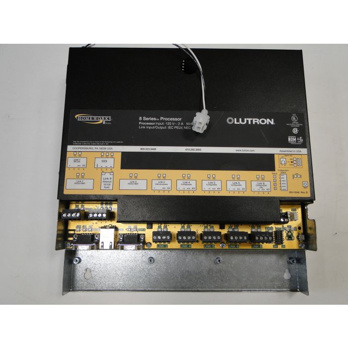 Homeworks Interactive Processor Lutron H8P5-MI-120 Homeworks Series 8 Processor | In Stock