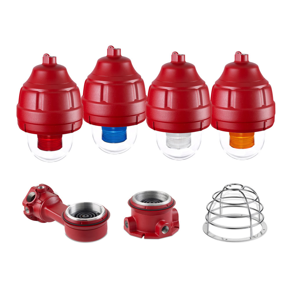 FSEX-24PMR-MOD | Federal Signal 24VDC Explosion-Proof Strobe Light, 80 FPM, Marine Rated