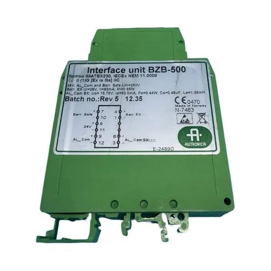 Autronica BZB-500 Addressable BuzzAlert Fire Alarm Sounder 85–90dB 10–27VDC with Short-Circuit Isolator