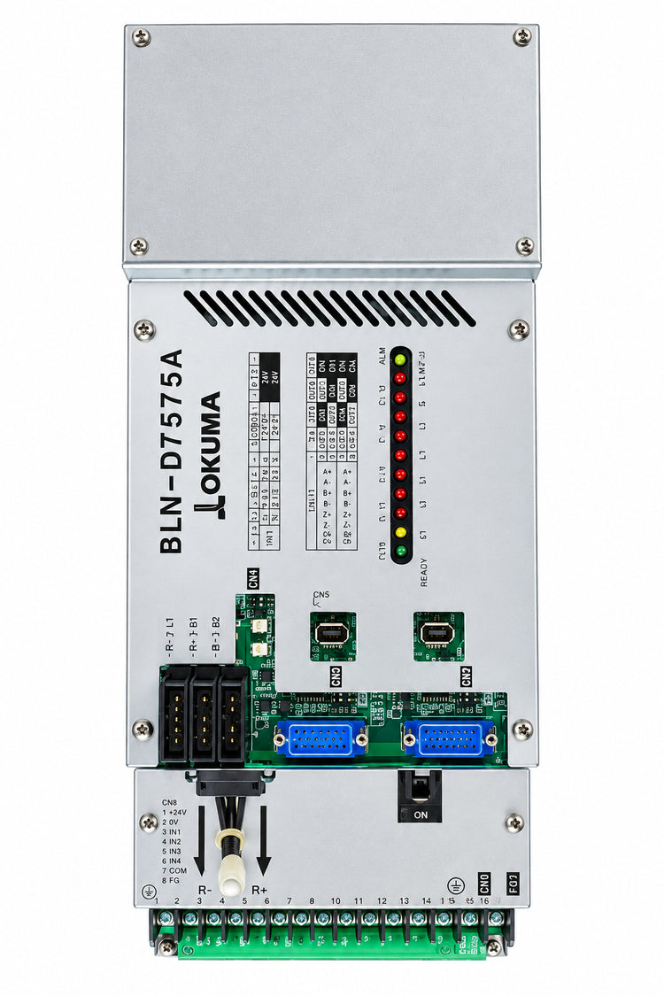 Okuma BLIV-D7575A Dual-Axis Servo Drive Maintenance Unit for CNC Systems