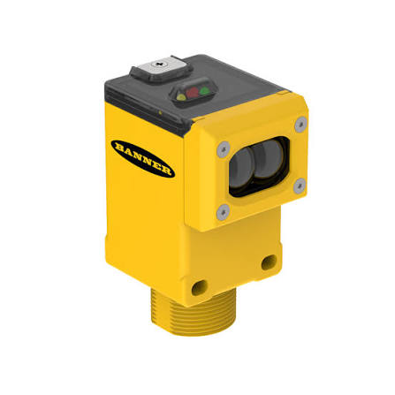 Banner Engineering DX80N2Q45LP Wireless Q45 Retroreflective Photoelectric Sensor