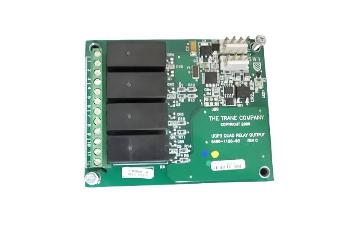 Trane X13650806-04 Quad Relay Output Module 4-Relay HVAC Circuit Board