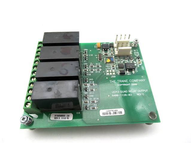 Trane X13650806-04 Quad Relay Output Module 4-Relay HVAC Circuit Board